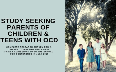 Study seeking Parents of children/teens with OCD