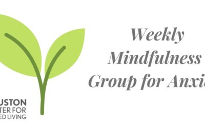 Weekly Mindfulness for Anxiety Group: Starting October 8th